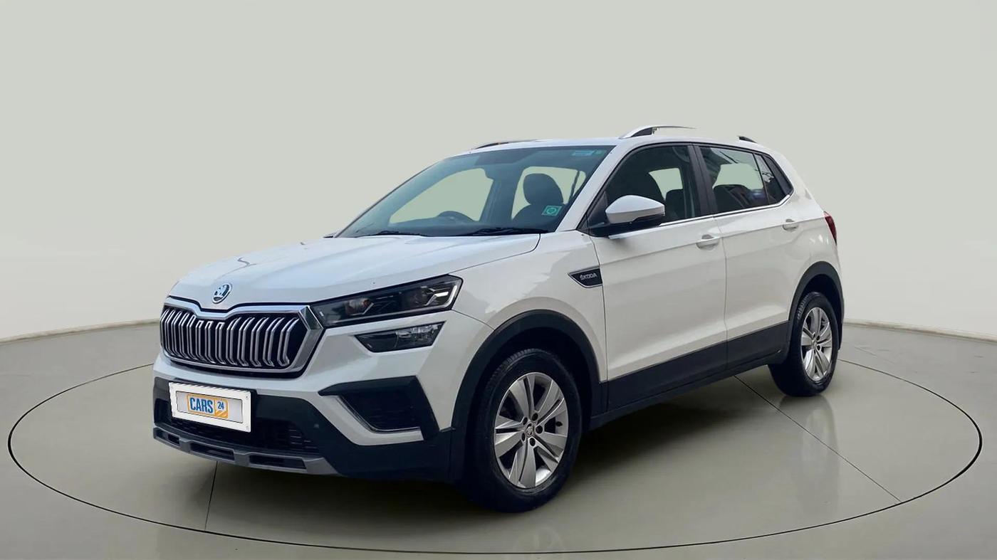 2023 Skoda KUSHAQ AMBITION 1.0L TSI MT, Petrol, Manual, 41,291 km, Left Front Diagonal