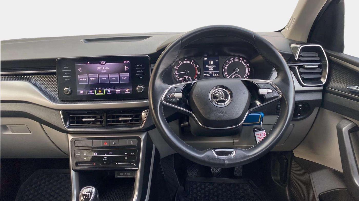 2023 Skoda KUSHAQ AMBITION 1.0L TSI MT, Petrol, Manual, 41,291 km, Air Conditioner