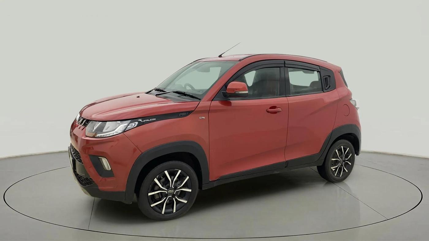 2018 Mahindra KUV 100 NXT K8 D 6 STR, Diesel, Manual, 77,666 km, Left Front Diagonal