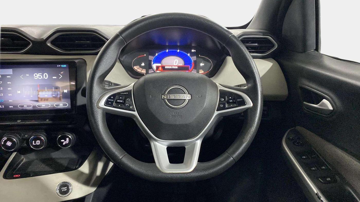 2020 Nissan MAGNITE XV TURBO, Petrol, Manual, 78,499 km, Steering Wheel Close Up