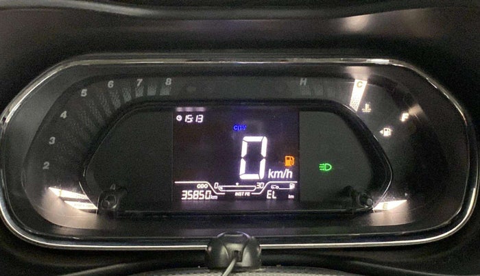 2020 Tata NEXON XM SUNROOF PETROL, Petrol, Manual, 35,731 km, Odometer Image