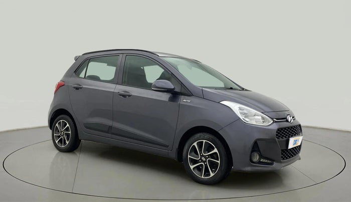 2019 Hyundai Grand i10 SPORTZ AT 1.2 KAPPA VTVT, Petrol, Automatic, 43,949 km, Right Front Diagonal