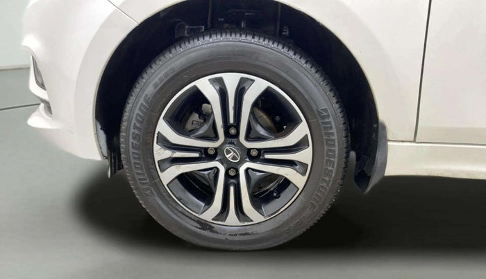 2021 Tata Tiago XZA PETROL, Petrol, Automatic, 30,674 km, Left Front Wheel