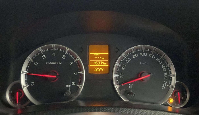 2013 Maruti Swift Dzire VXI, Petrol, Manual, 45,351 km, Odometer Image