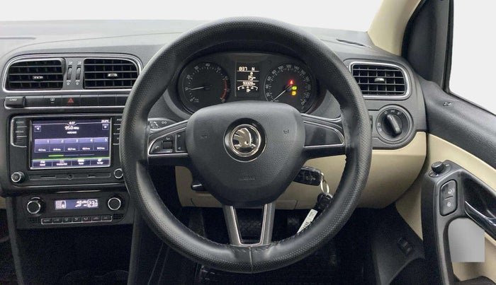 2019 Skoda Rapid AMBITION 1.6 MPI AT, Petrol, Automatic, 93,358 km, Steering Wheel Close Up