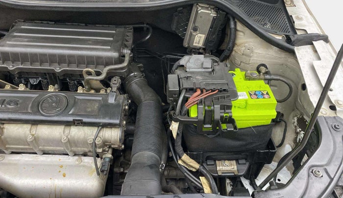 2019 Skoda Rapid AMBITION 1.6 MPI AT, Petrol, Automatic, 93,358 km, Engine View - Left