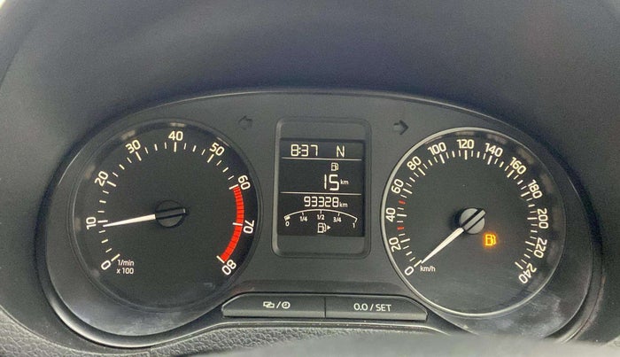 2019 Skoda Rapid AMBITION 1.6 MPI AT, Petrol, Automatic, 93,358 km, Odometer Image