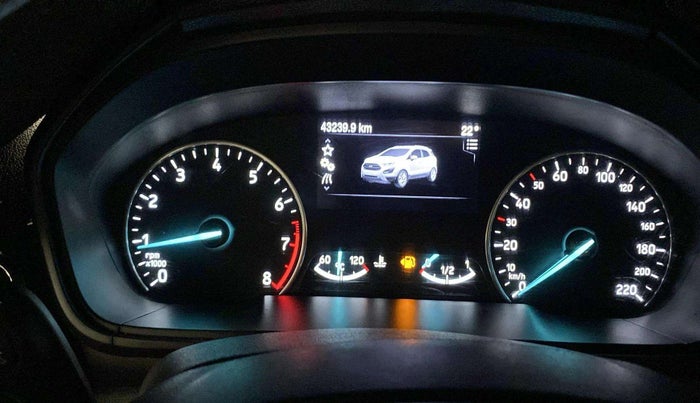2019 Ford Ecosport TITANIUM 1.5L THUNDER EDTION PETROL, Petrol, Manual, 43,262 km, Odometer Image