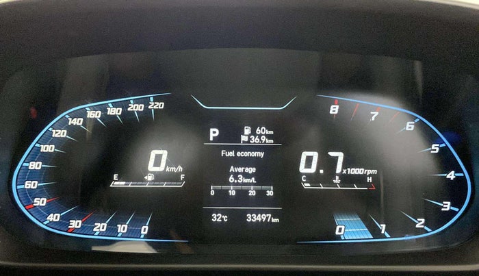 2021 Hyundai NEW I20 ASTA 1.2 AT, Petrol, Automatic, 33,487 km, Odometer Image