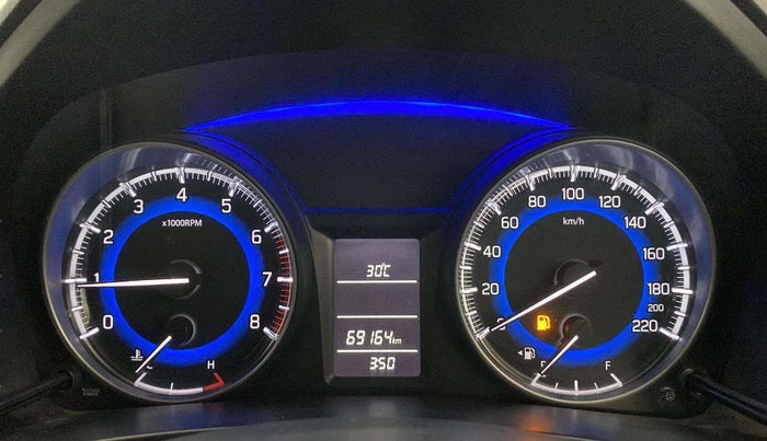 2016 Maruti Baleno DELTA PETROL 1.2, Petrol, Manual, 69,156 km, Odometer Image