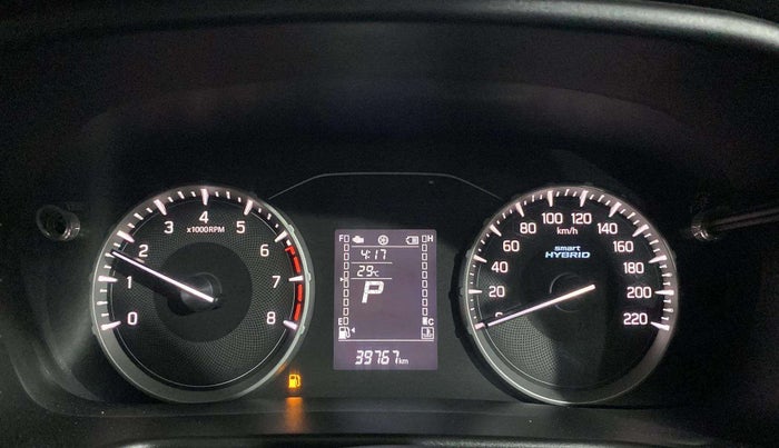 2022 Maruti BREZZA VXI AT SMART HYBRID, Petrol, Automatic, 39,756 km, Odometer Image