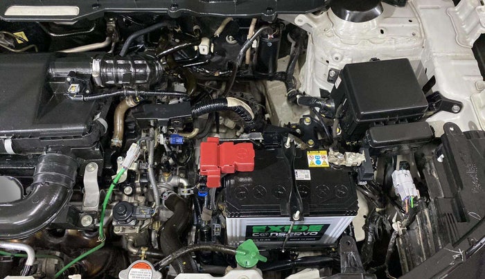 2022 Maruti BREZZA VXI AT SMART HYBRID, Petrol, Automatic, 39,756 km, Engine View - Left