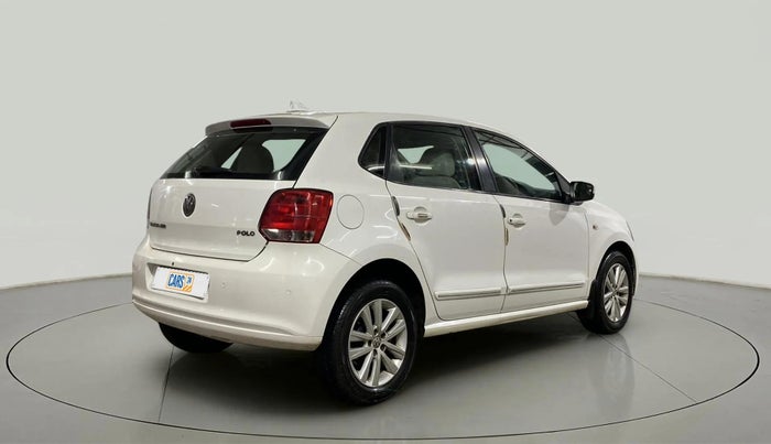 2013 Volkswagen Polo HIGHLINE1.2L, Petrol, Manual, 53,987 km, Right Back Diagonal