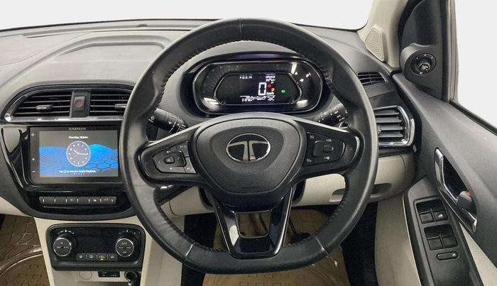 2024 Tata TIGOR XZ PLUS PETROL, Petrol, Manual, 31,421 km, Steering Wheel Close Up