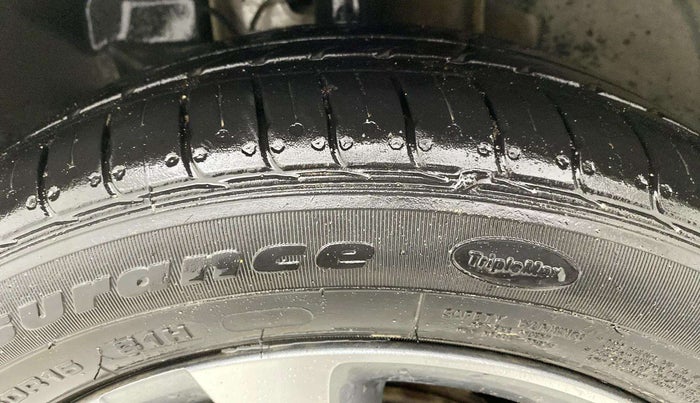 2024 Tata TIGOR XZ PLUS PETROL, Petrol, Manual, 31,421 km, Left Front Tyre Tread