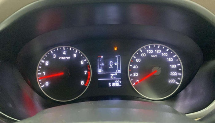 2018 Hyundai Elite i20 ASTA 1.2, Petrol, Manual, 51,836 km, Odometer Image