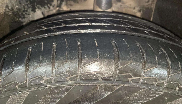 2021 Tata NEXON XZA PLUS SUNROOF PETROL, Petrol, Automatic, 87,756 km, Left Front Tyre Tread
