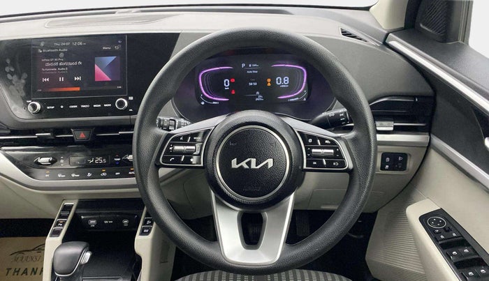 2024 KIA CARENS Prestige Plus (O) 1.5 Turbo DCT 7 STR, Petrol, Automatic, 2,445 km, Steering Wheel Close Up