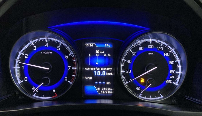 2019 Maruti Baleno ALPHA PETROL 1.2, Petrol, Manual, 48,623 km, Odometer Image