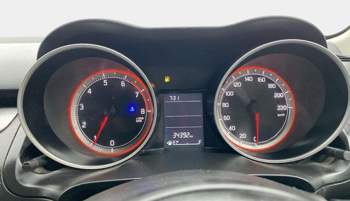2020 Maruti Swift VXI, Petrol, Manual, 34,385 km, Odometer Image