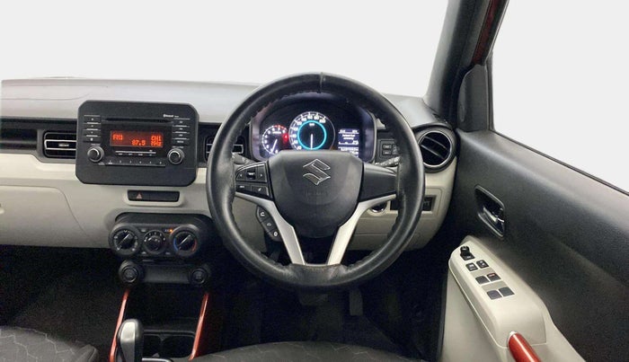 2017 Maruti IGNIS ZETA 1.2 AMT DUAL TONE, Petrol, Automatic, 32,091 km, Steering Wheel Close Up