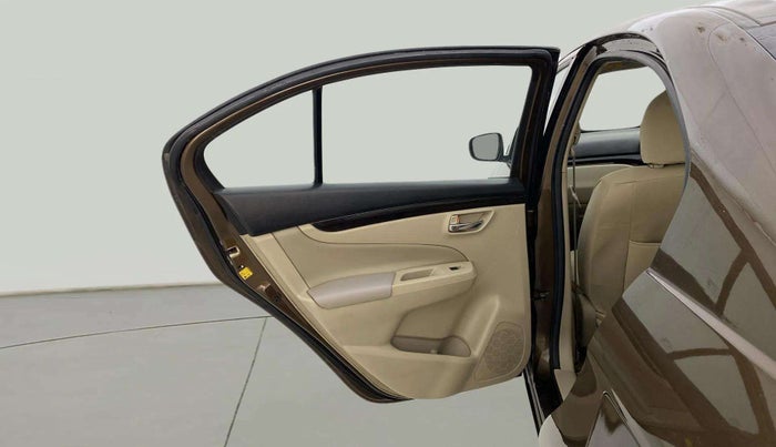 2017 Maruti Ciaz ALPHA 1.4 PETROL, Petrol, Manual, 1,31,521 km, LHS Rear Door