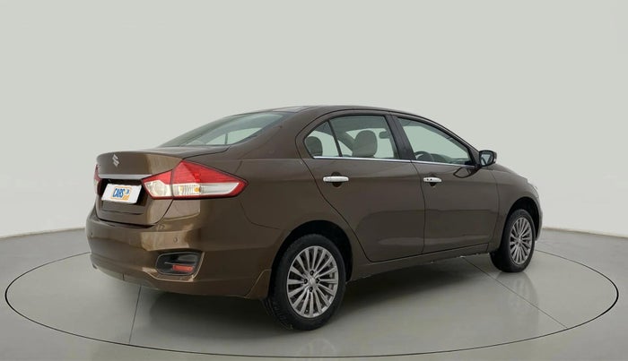 2017 Maruti Ciaz ALPHA 1.4 PETROL, Petrol, Manual, 1,31,521 km, Right Back Diagonal