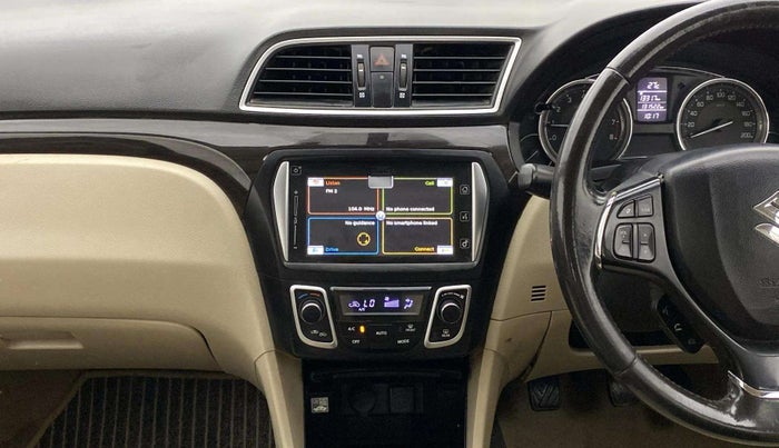 2017 Maruti Ciaz ALPHA 1.4 PETROL, Petrol, Manual, 1,31,521 km, Air Conditioner