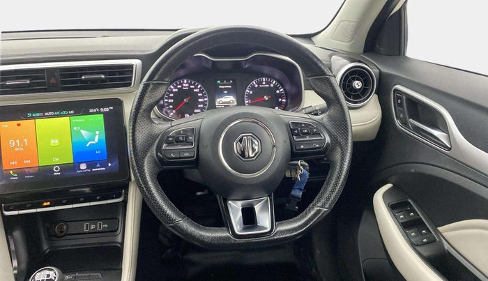 2023 MG ASTOR SUPER 1.5 MT, Petrol, Manual, 28,917 km, Steering Wheel Close Up