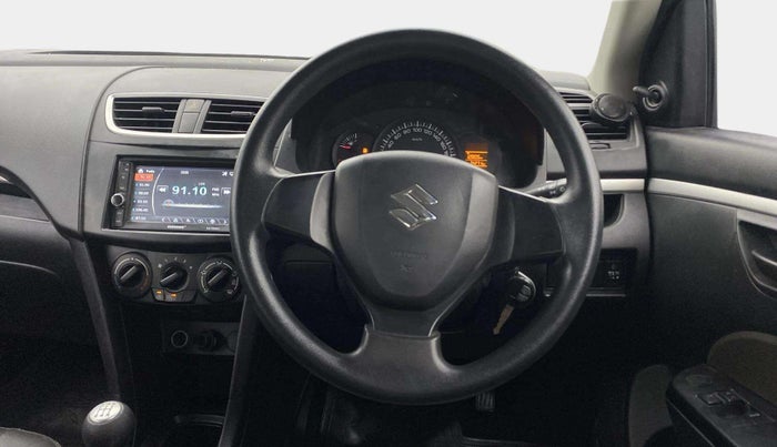 2017 Maruti Swift LXI (O), Petrol, Manual, 74,267 km, Steering Wheel Close Up