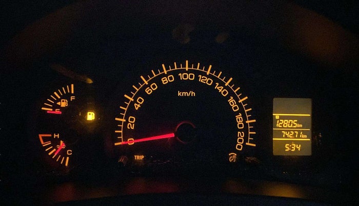 2017 Maruti Swift LXI (O), Petrol, Manual, 74,267 km, Odometer Image