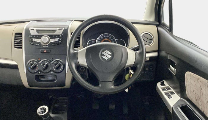 2015 Maruti Wagon R 1.0 VXI, Petrol, Manual, 58,144 km, Steering Wheel Close Up