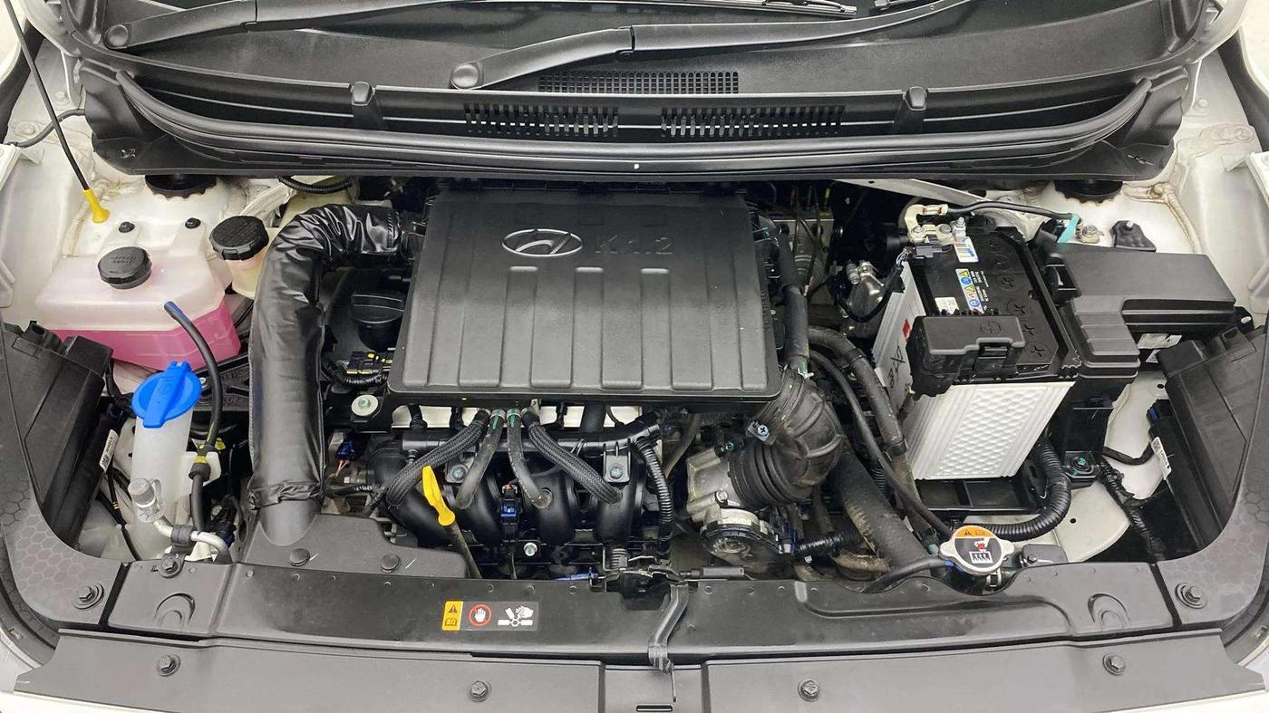 2024 Hyundai AURA SX 1.2 CNG, CNG, Manual, 15,591 km, Engine View
