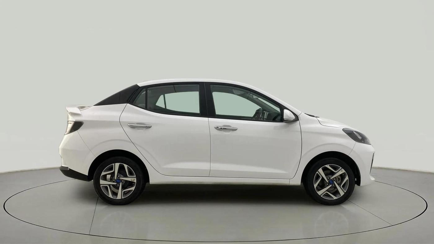 2024 Hyundai AURA SX 1.2 CNG, CNG, Manual, 15,591 km, Right Side View