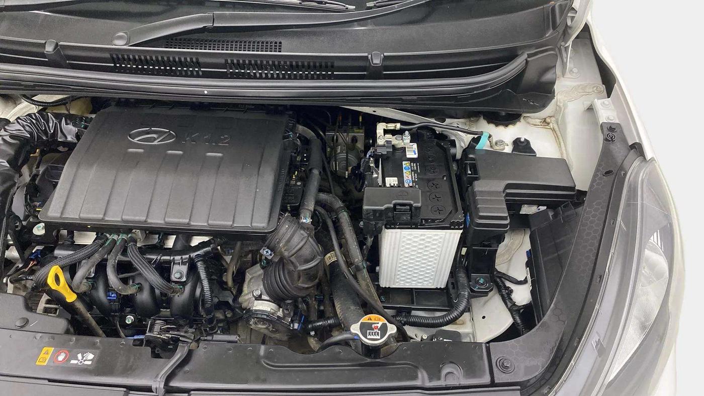 2024 Hyundai AURA SX 1.2 CNG, CNG, Manual, 15,591 km, Engine View - Left