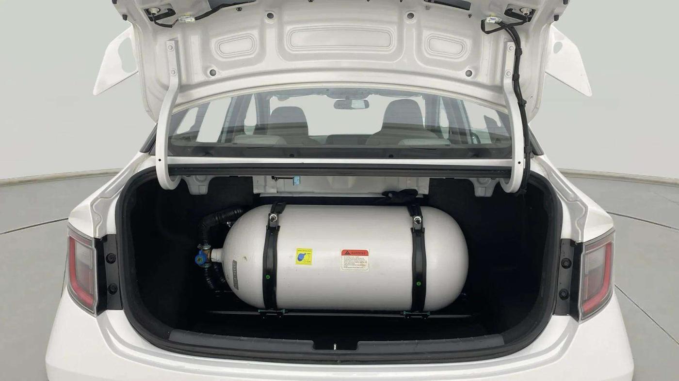 2024 Hyundai AURA SX 1.2 CNG, CNG, Manual, 15,591 km, Boot Inside