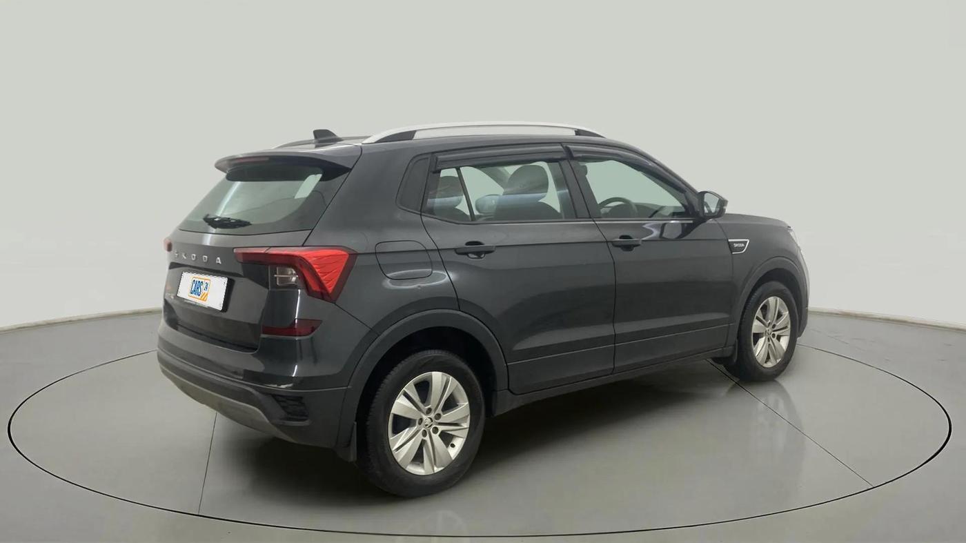 2023 Skoda KUSHAQ AMBITION 1.0L TSI MT, Petrol, Manual, 8,756 km, Right Back Diagonal