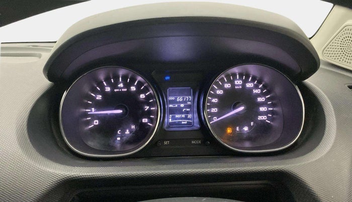 2018 Tata TIGOR XZ (O) PETROL, Petrol, Manual, 66,140 km, Odometer Image