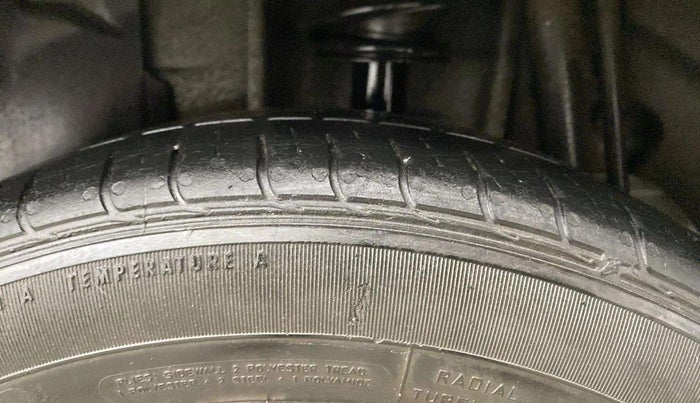 2018 Tata TIGOR XZ (O) PETROL, Petrol, Manual, 66,140 km, Left Rear Tyre Tread