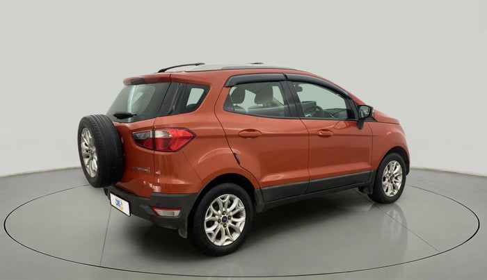 2015 Ford Ecosport TITANIUM 1.5L PETROL AT, CNG, Automatic, 84,751 km, Right Back Diagonal
