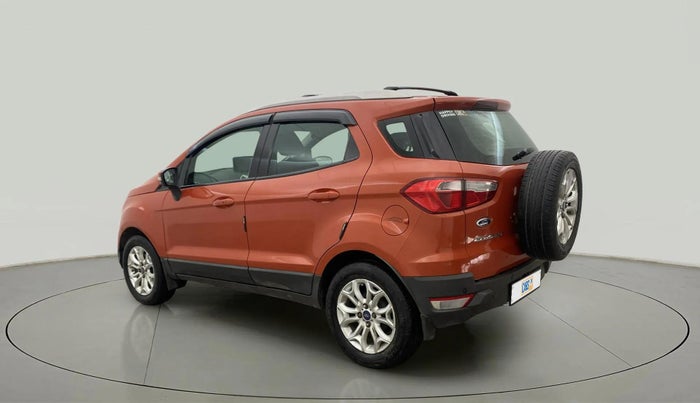 2015 Ford Ecosport TITANIUM 1.5L PETROL AT, CNG, Automatic, 84,751 km, Left Back Diagonal