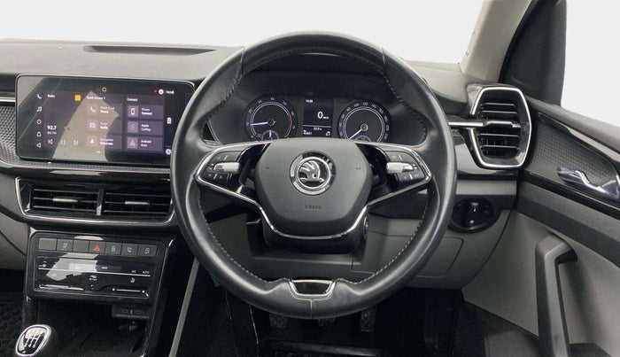 2021 Skoda KUSHAQ STYLE 1.5L TSI MT, Petrol, Manual, 43,437 km, Steering Wheel Close Up