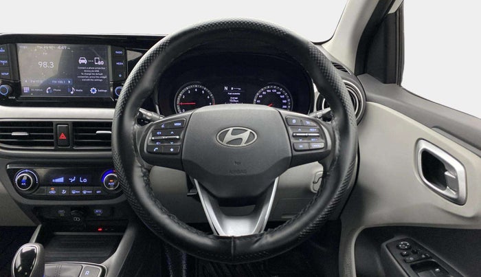 2023 Hyundai GRAND I10 NIOS ASTA AMT 1.2 KAPPA VTVT, Petrol, Automatic, 64,765 km, Steering Wheel Close Up
