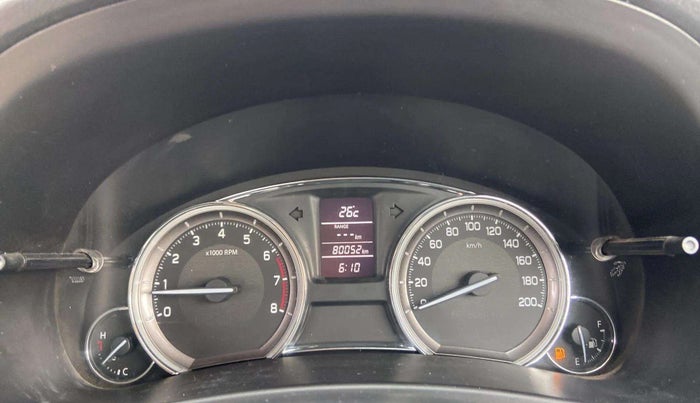 2015 Maruti Ciaz VXI+, Petrol, Manual, 80,042 km, Odometer Image