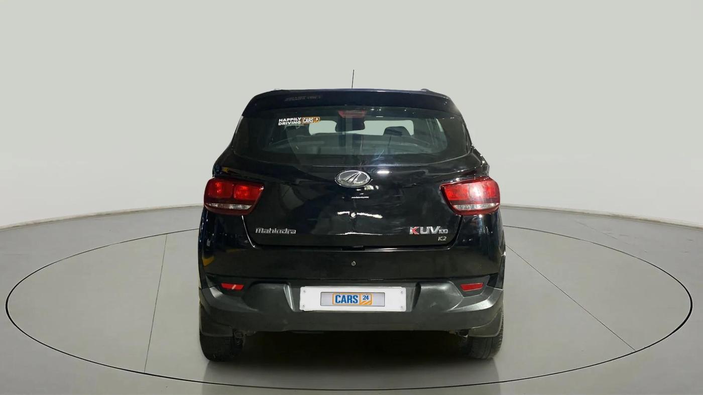 2017 Mahindra Kuv100 K2 D 6 STR, Diesel, Manual, 55,670 km, Back/Rear
