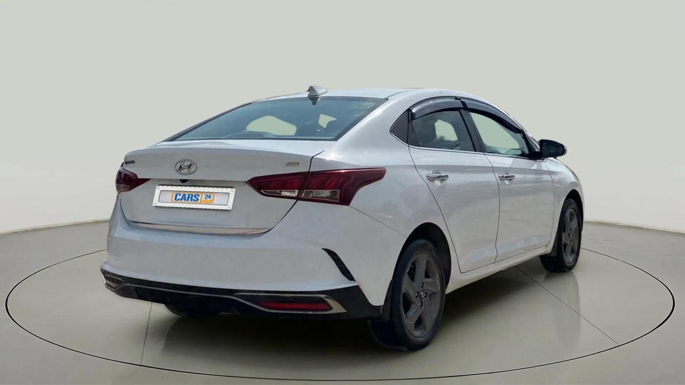 2021 Hyundai Verna SX 1.5 CRDI, Diesel, Manual, 66,095 km, Right Back Diagonal