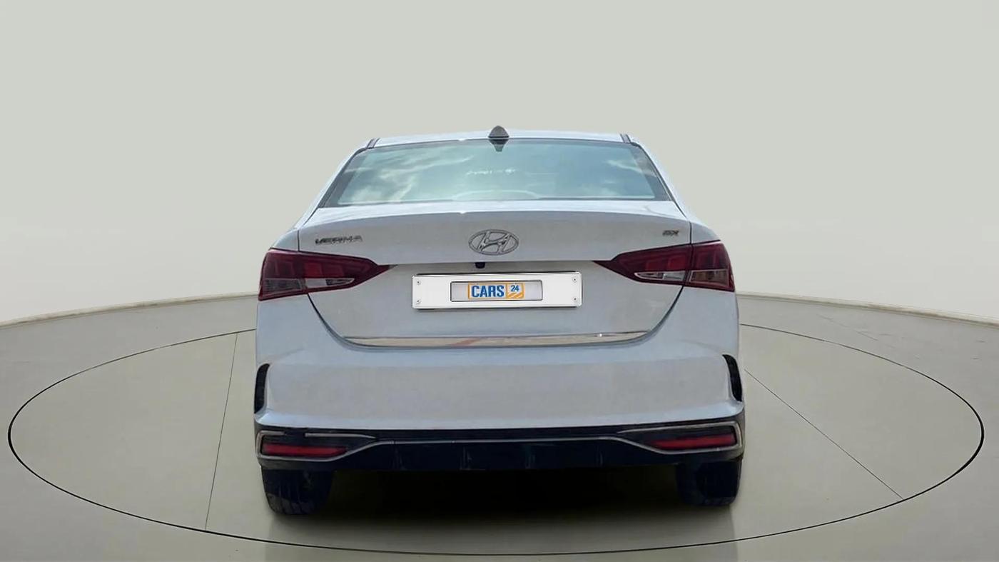 2021 Hyundai Verna SX 1.5 CRDI, Diesel, Manual, 66,095 km, Back/Rear