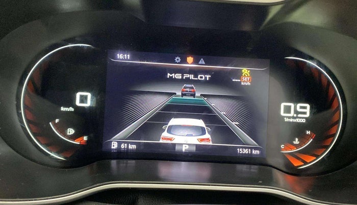 2023 MG ASTOR SAVVY 1.5 CVT, Petrol, Automatic, 15,356 km, Odometer Image