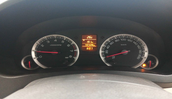 2013 Maruti Swift ZXI, Petrol, Manual, 45,428 km, Odometer Image