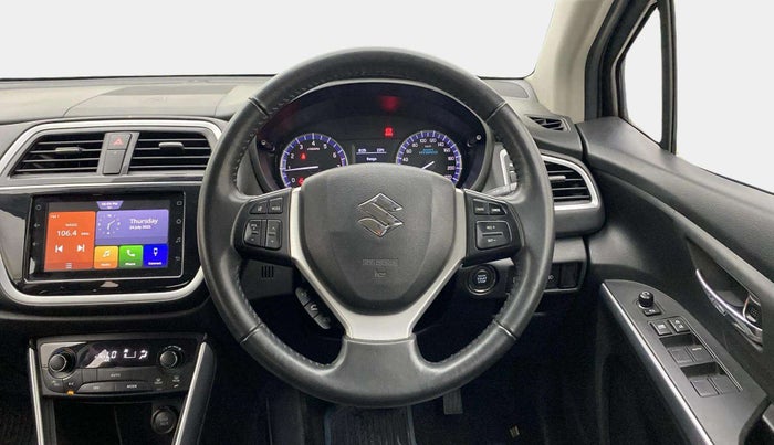 2020 Maruti S Cross ALPHA 1.5, Petrol, Manual, 73,293 km, Steering Wheel Close Up